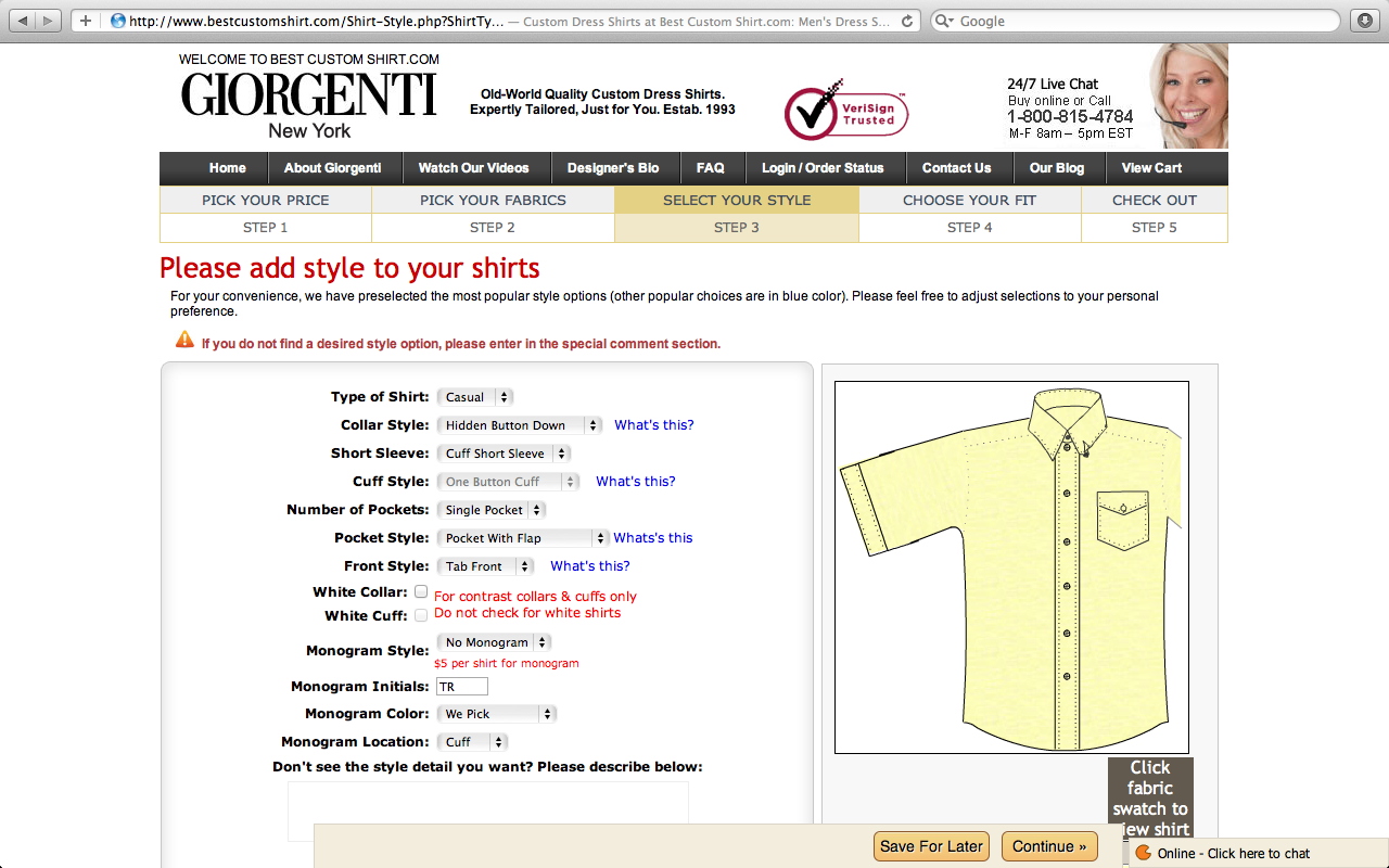 Best Custom Shirt Configurator Database