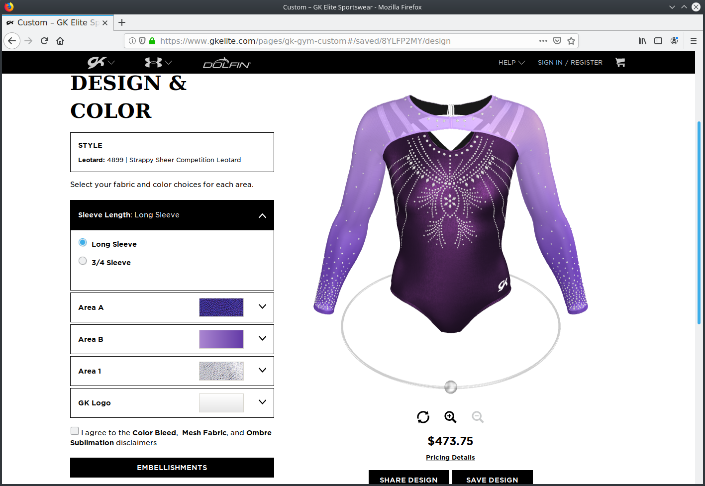 GK Elite Configurator Database