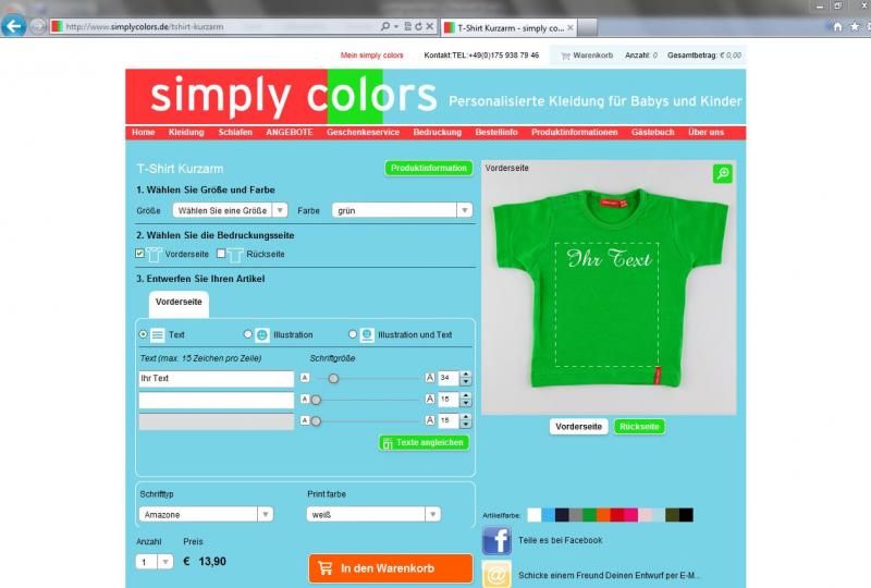 Simply Colors Configurator Database