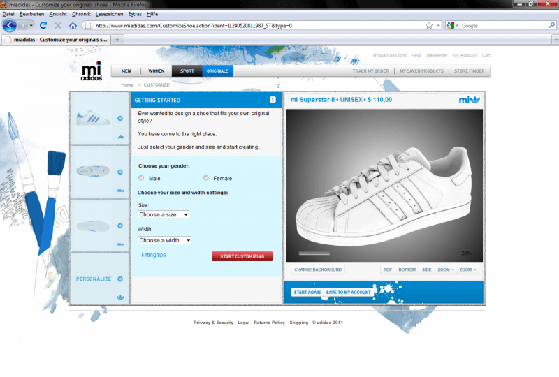 Adidas | Configurator