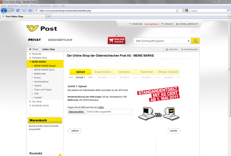Osterreichische Post Configurator Database