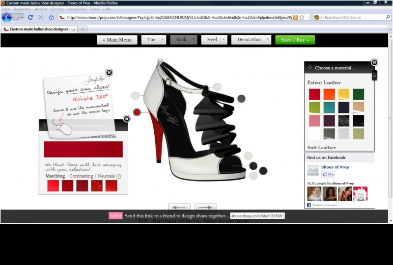 Shoes of Prey | Configurator Database