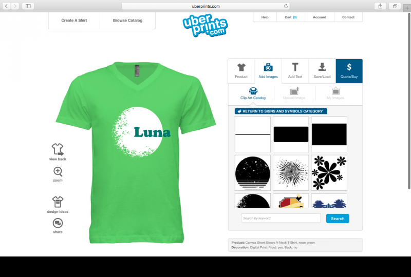 uberprints shirts