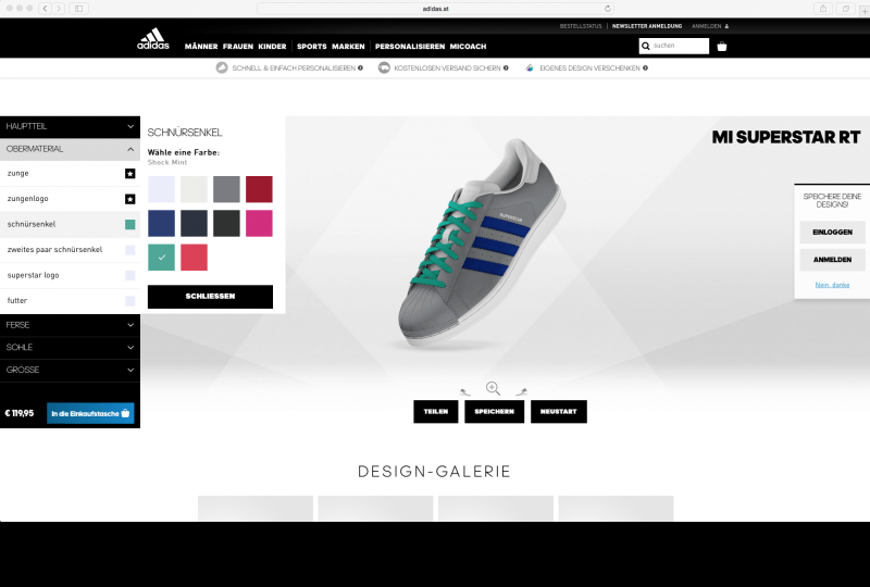 Adidas | Configurator