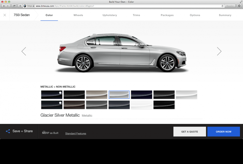 Rolls royce configurator