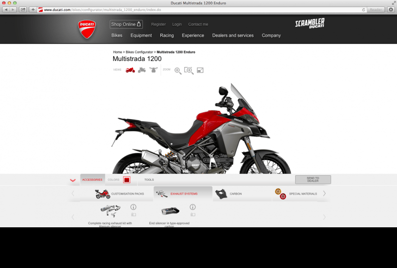 Ducati Configurator Database